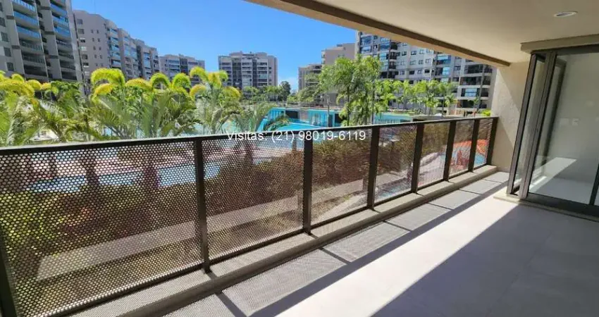 Espetacular: apartamento na barra da tijuca, cond. orygem,  3 quartos, 2 vagas, lazer tipo resort