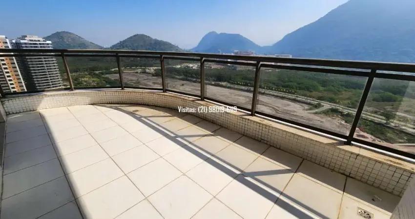 Oportunidade: cobertura no ilha pura, 4 quartos, ed. elos, já com piscina