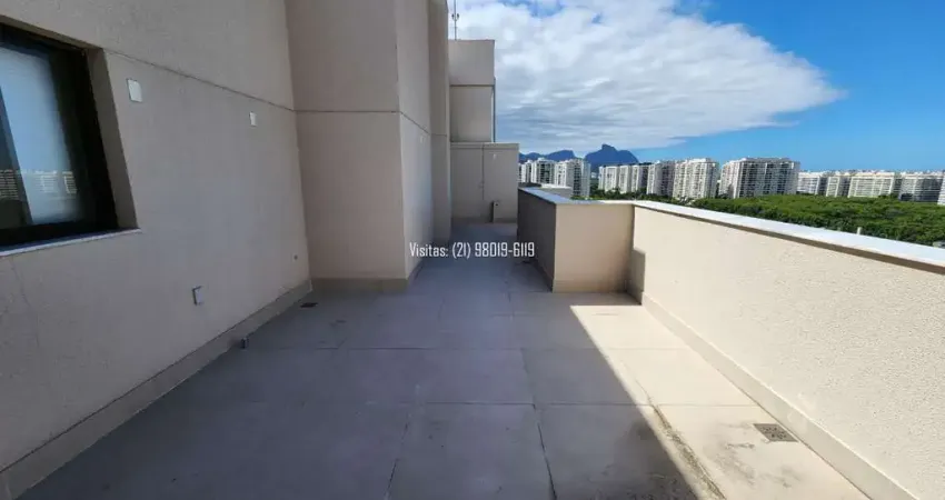 Cobertura na barra olímpica, no like, 3 quartos, lindo lazer, com transporte até o metrô