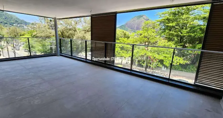 Vista lagoa: cobertura na lagoa, borges de medeiros, oka, 4 quartos, 337m, financia