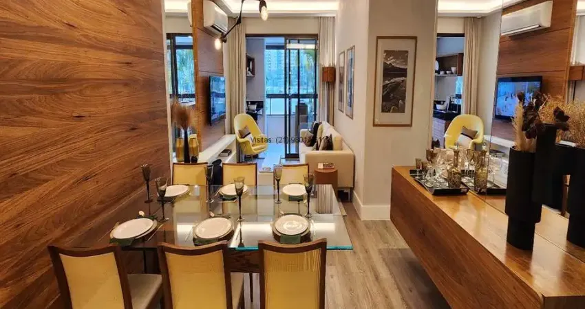 Sinal apenas de 10%: apartamento no ilha pura, 4 quartos, ed. elos, 123m, com lazer completo