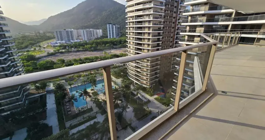 Apartamento de 4 suítes com 227m, 12º andar, no condomínio oro by ornare, no ilha pura, barra olímpica