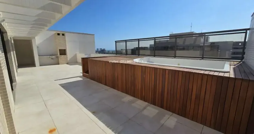 Oportunidade: cobertura no ilha pura, 4 quartos, cond. elos, já com piscina, aceita financiamento