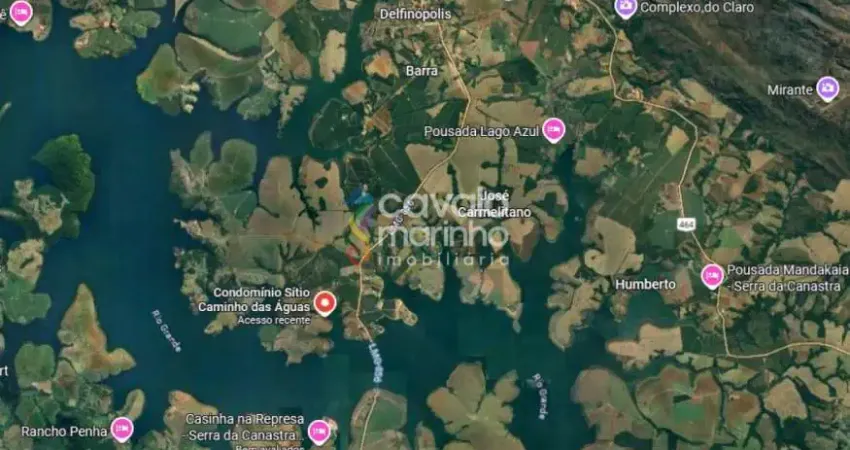 Chácara em condominio à venda, 5 suítes, 3 vagas - 2500 m² - caminho das águas - delfinópolis/mg