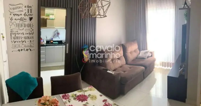 Apartamento à venda - 2 dormitórios sendo 1 suíte, 1 vaga, 56 m² - jardim manoel penna - ribeirão preto/sp