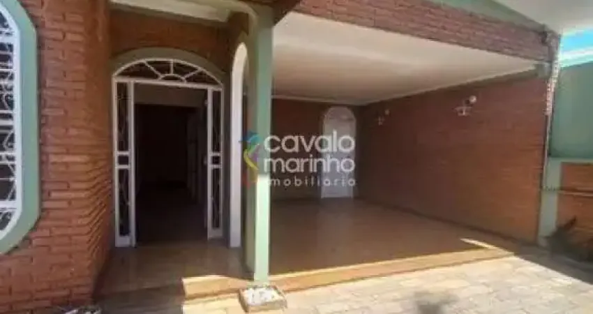 Casa à venda com 4 quartos, quintal, 2 vagas, 230 m² - parque dos bandeirantes - ribeirão preto/sp
