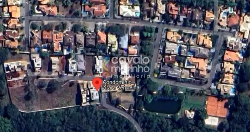 Terreno em condomínio fechado à venda na Avenida Oscar Machado de Carvalho Rosa, 605, Condomínio Arara Vermelha, Ribeirão Preto