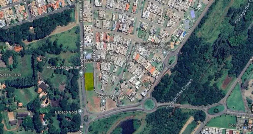 Terreno à venda, 502 m² por R$ 340.000 - Chácara Flora Araraquara - Araraquara/SP