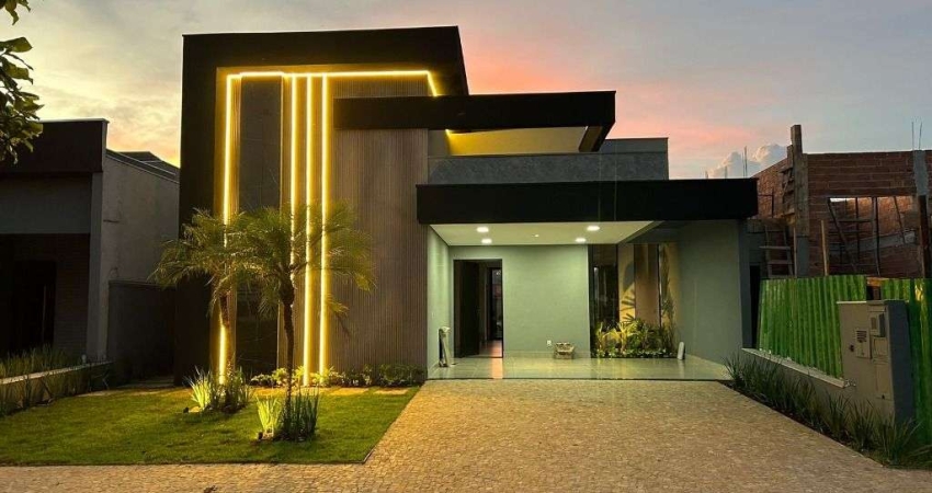 Casa com 3 dormitórios à venda, 166 m² por R$ 1.265.000,00 - Vivendas da Mata - Ribeirão Preto/SP