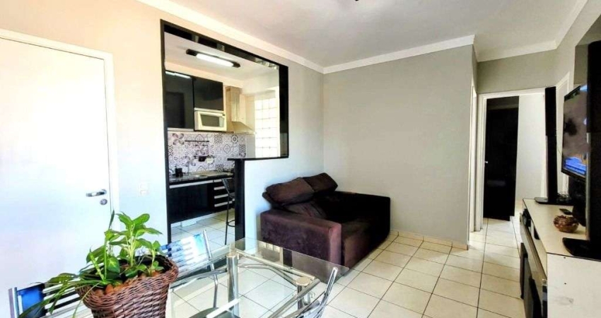Apartamento com 2 dormitórios à venda, 48 m² por R$ 260.000 - Ipiranga - Ribeirão Preto/SP