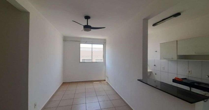 Apartamento com 2 dormitórios para alugar, 54 m² por R$ 1.438,74/mês - Reserva Sul Condomínio Resort - Ribeirão Preto/SP