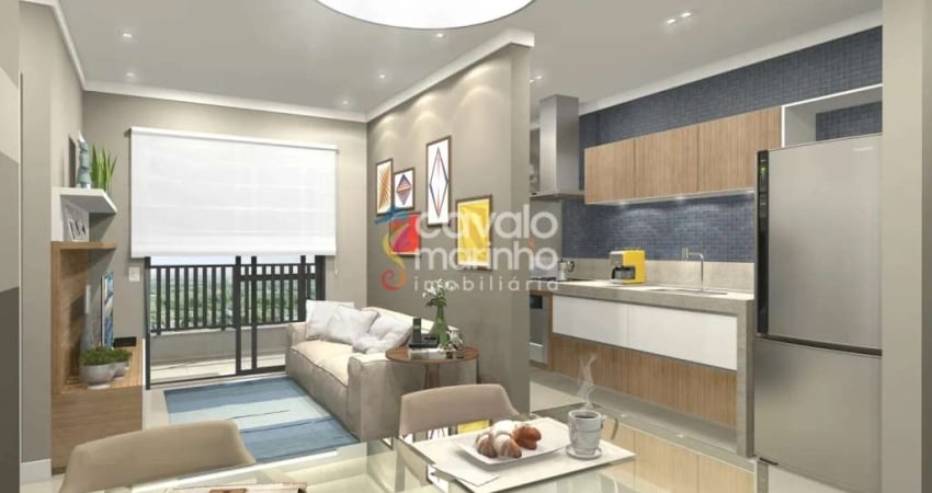 Apartamento para alugar de 55m² com 2 quartos e 1 vaga de garagem no Dom Bernardo José Mielle - Ribeirão Preto/SP.