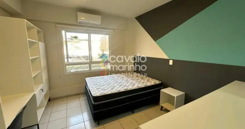 Apartamento mobiliado de 1 quarto para alugar, com 22m² no bairro Iguatemi em Ribeirão Preto/SP