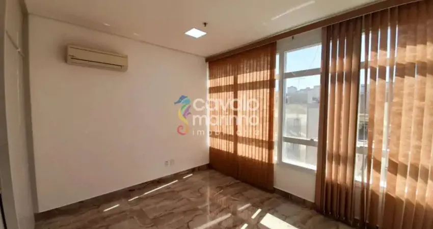 Sala para alugar de 35m², com banheiro e 1 vaga no Jardim Palma Travassos.