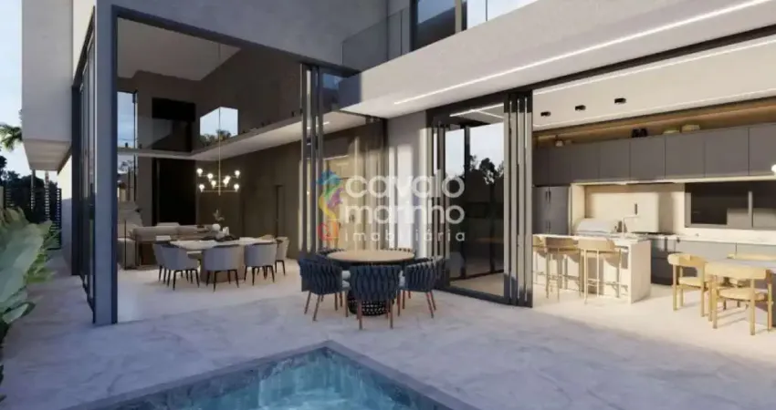 Casa à venda - 4 suítes, varanda gourmet e piscina, 4 vagas - 320 m² - residencial jardim nova aliança sul - ribeirão preto/sp