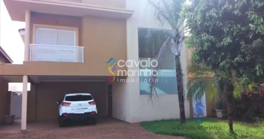 Casa á venda com 4 quartos, piscina, 268 m²  - condomínio colina do sabiá - ribeirão preto/sp.