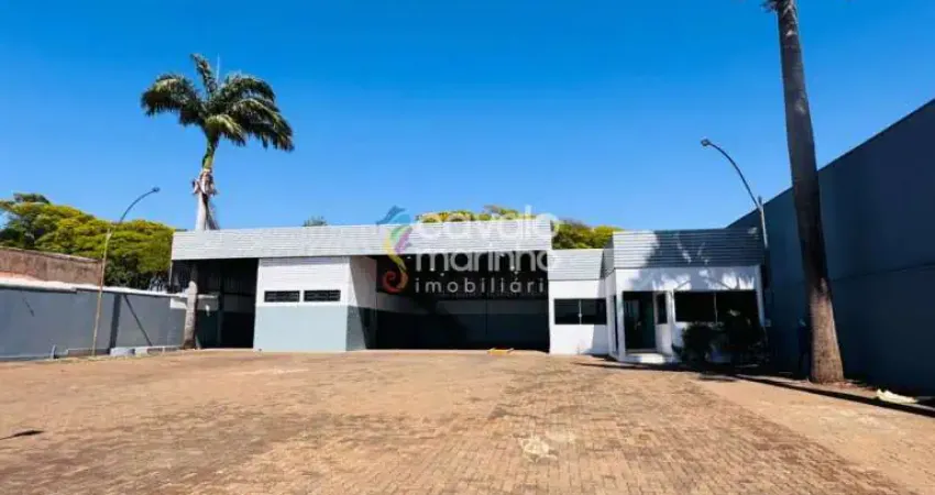 Galpão para alugar com área total de 1052m², 3 salas - residencial e comercial palmares - ribeirão preto