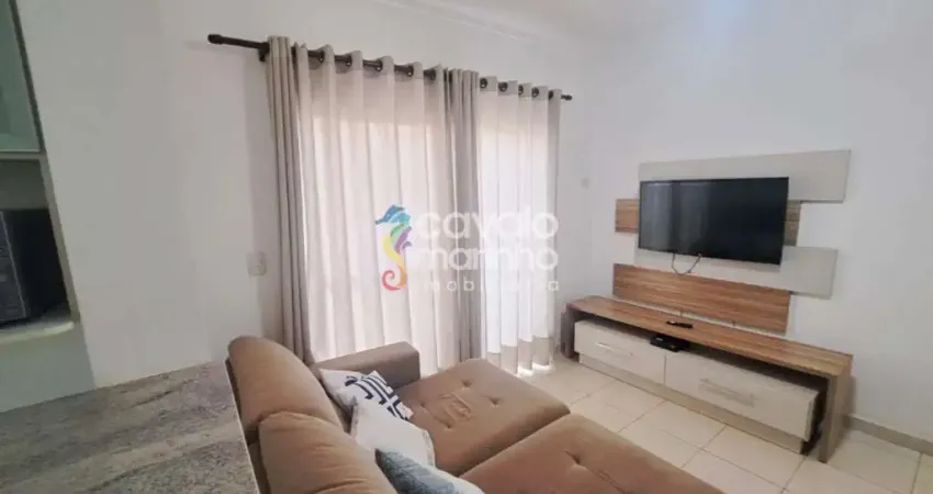 Apartamento mobiliado para alugar de 1 quarto, 51m² - residencial ilha do sol - nova aliança.