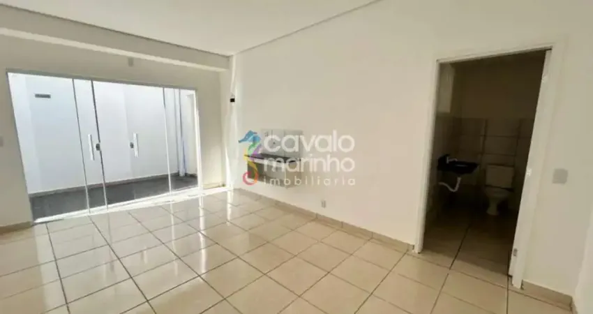 Sala comercial para alugar com banheiro, 25m² - jardim irajá.