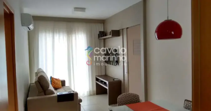 Apartamento mobiliado para alugar de 2 quartos, 55m² - edifício sienna - jardim palma travassos.