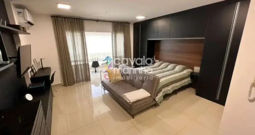 Flat mobiliado à venda de 1 quarto, 44m² - Civitas Complexo Sul - Bosque das Juritis.