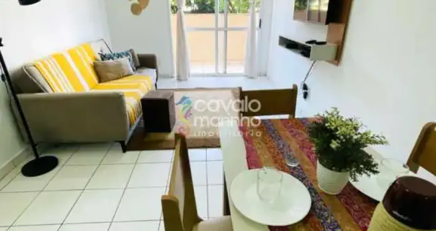Apartamento mobiliado para alugar de 1 quarto, 49m² - Villaggio Belluno - Nova Ribeirânia.