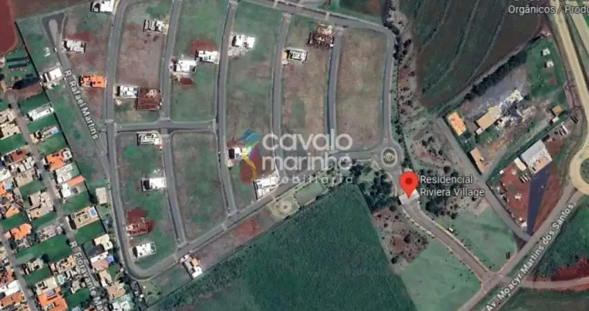 Terreno em condomínio à venda, 472m² - Riviera Village Residencial - Cravinhos.