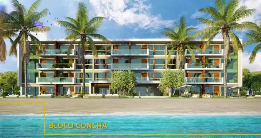 APT º FLAT DE ALTO PADRÃO À BEIRA-MAR DE SERRAMBI BEACH