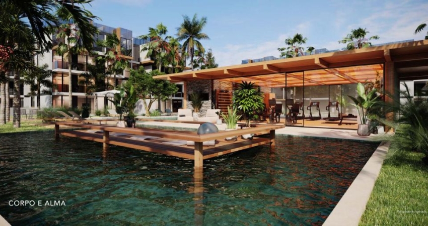 Apartamento 4 quartos com serviço de resort a beira mar de Muro Alto