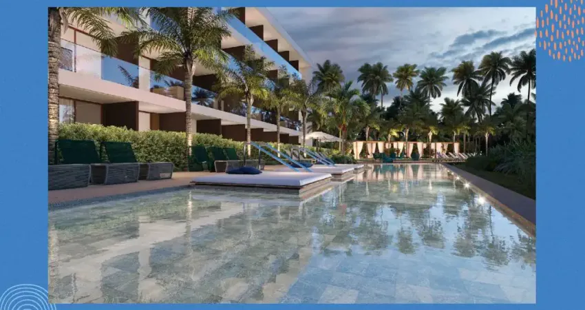Apartamento de alto padrão à beira-mar