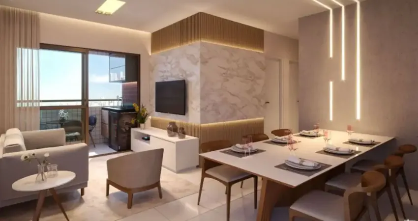 Apartamento de 61m² com 3 quartos à 400m da AV. Caxangá