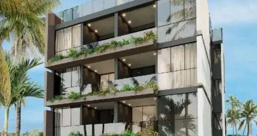 Flat 1quarto  a beira-mar de muro alto