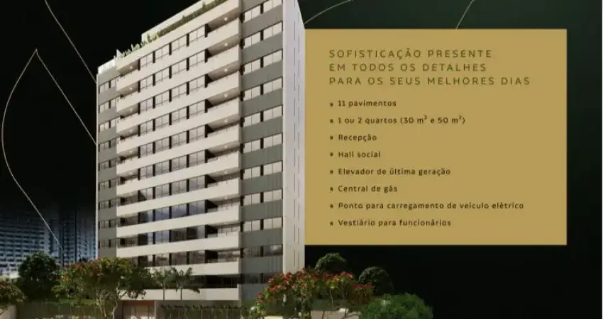 Apartamento com 2 quartos à venda na Rua Serrita, Jaqueira, Recife