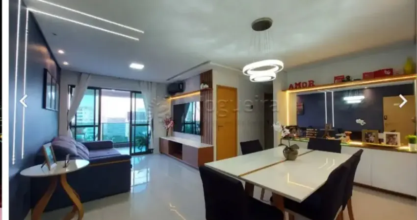Excelente apartamento localizado em Boa Viagem com 98 metros e 2 vagas