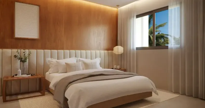 Excelente Apartamento com 4 Quartos Beira Mar em Carneiros