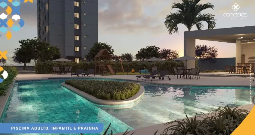 Apartamento o melhor, 02 quartos, 01 suíte em candeias, localização muito boa