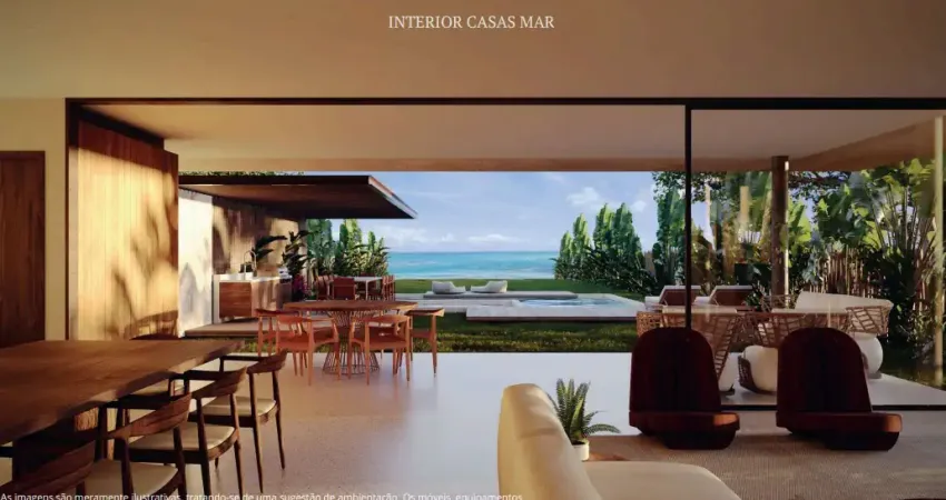 Casa em condomínio fechado com 6 quartos à venda na Rua Vereador Lamenha Couto, SN, Praia do toque, São Miguel dos Milagres