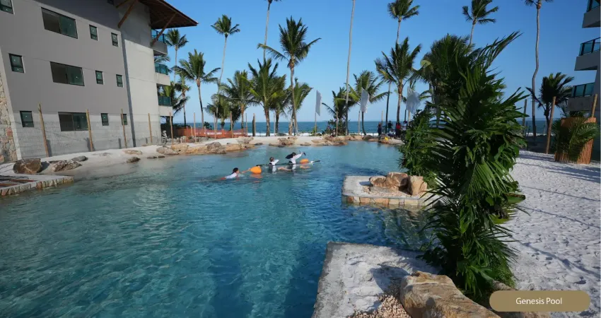 3 quartos beira mar de muro alto | o primeiro resort com praia privativa