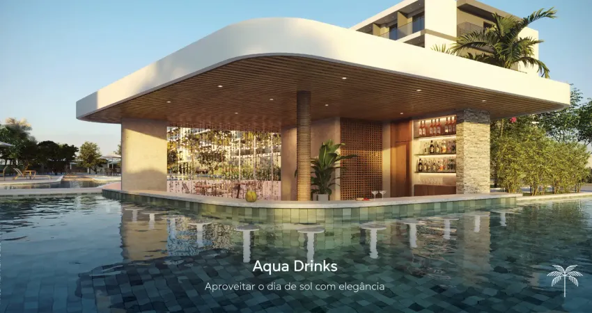 Apartamento residencial resort, com serviços 5 estrelas, carneiros