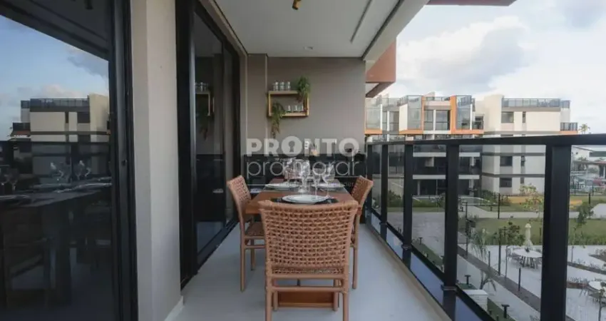 Apartamento 02 quartos em muro alto, 02 vagas subsolo, mobiliado