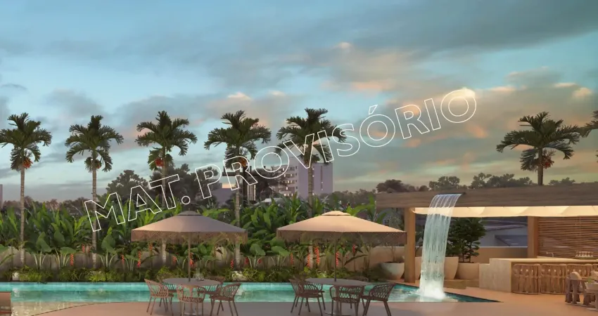 Apartamento, varanda gourmet integrada a cozinha, proporcionado maior conforto e requinte.