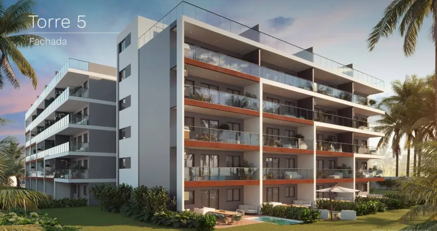 Apartamento 03 quartos, 02 suítes, 02 vagas, beira mar de carneiros