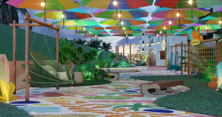 Apartamento térreo, 03 quartos, 01 suíte, 02 vagas de garagem