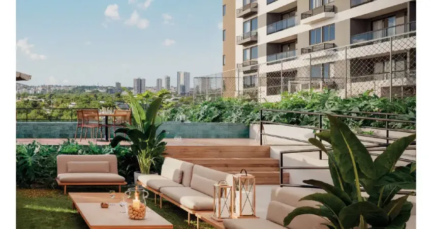 Apartamento, 02 quartos, 01 suíte, varanda gourmet integrada a cozinha