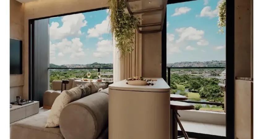 Apartamentos, 02 quartos na varzea, muito verde ao redor ao lado do golf club