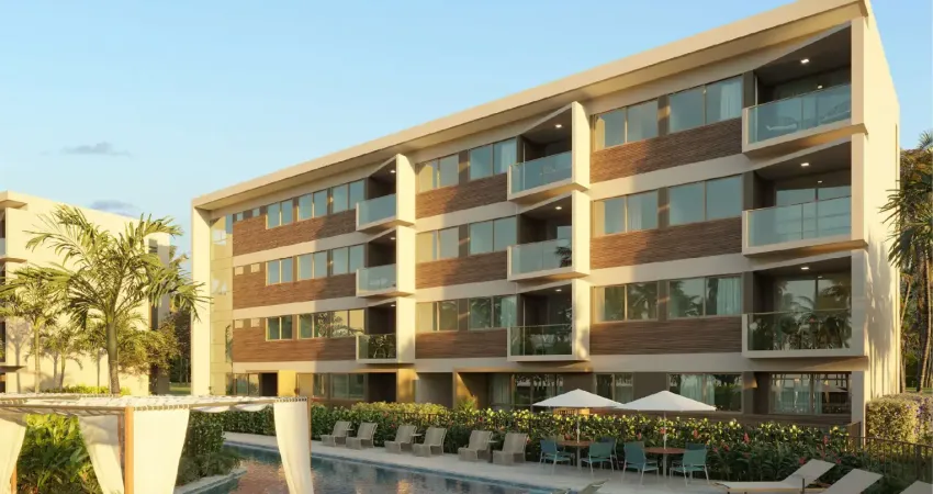 Apartamento 02 quartos, 01 suíte, 01 vaga, a 100m² do bora bora