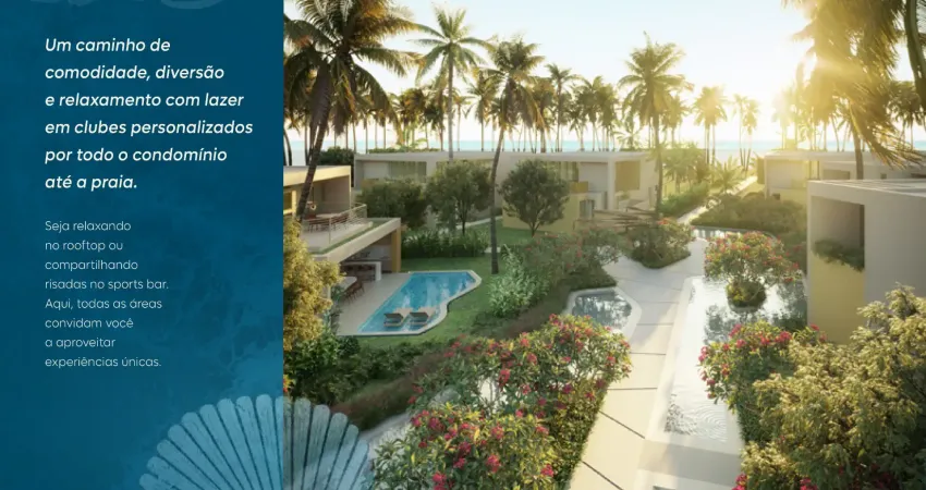 Casa beira mar de carneiros, luxo, conforto e sofisticação  em uma praia paradisíaca