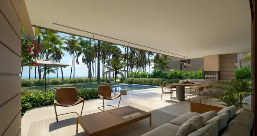 Casa beira mar de carneiros, privacidade, luxo e muito conforto em um paraíso