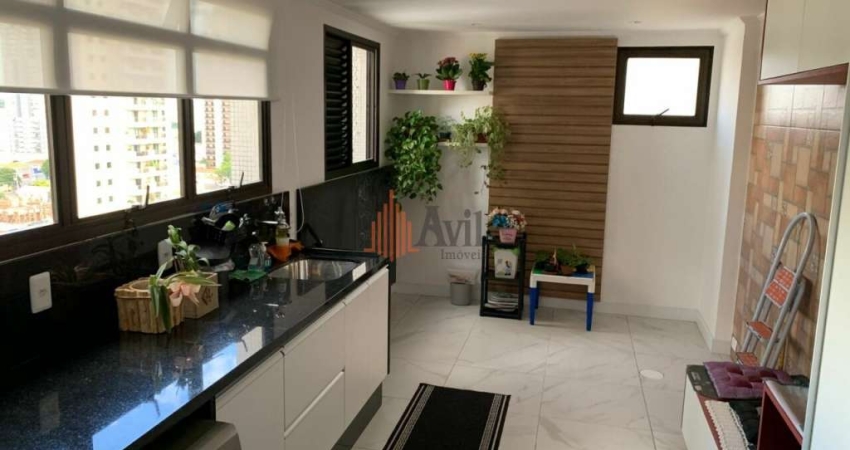Apartamento 186m² com 4 quartos, 3 suítes à Venda no Tatuapé