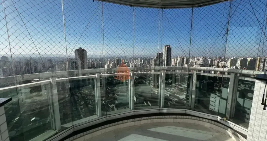 Apartamento Mobiliado 335m² 4 Suítes, 4 Vagas para Locação no Anália Franco